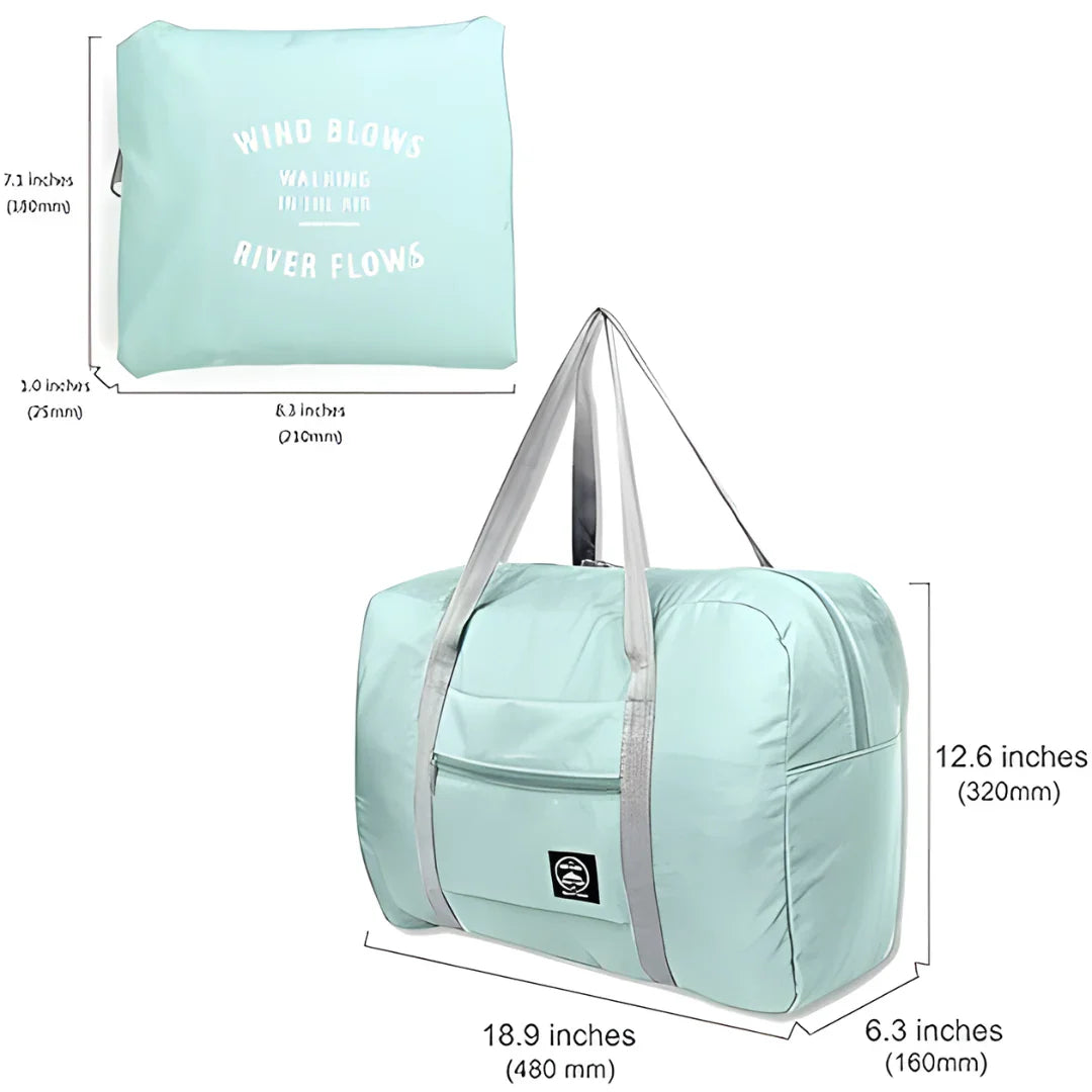 Foldable Travel Bag Tote Lightweight Waterproof Duffel Bag