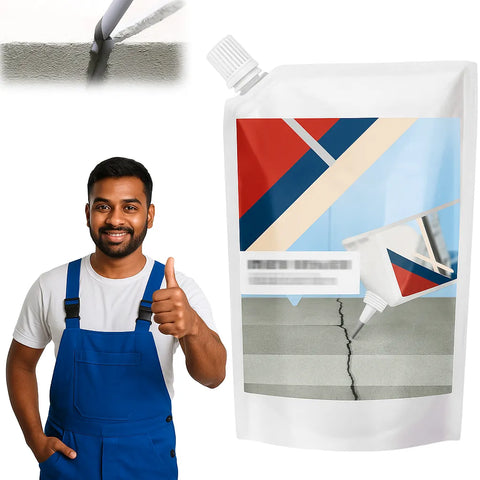 Concrete Crack Repair Adhesive – Heavy Duty Filler for Wall & Floor Cracks